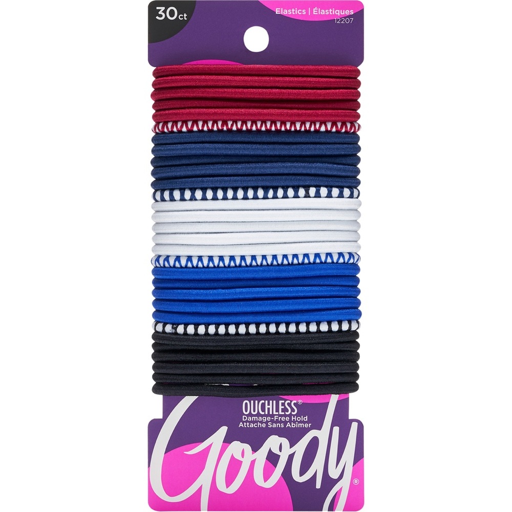 🌸 Goody Ouchless N/M Elastic, 30 count